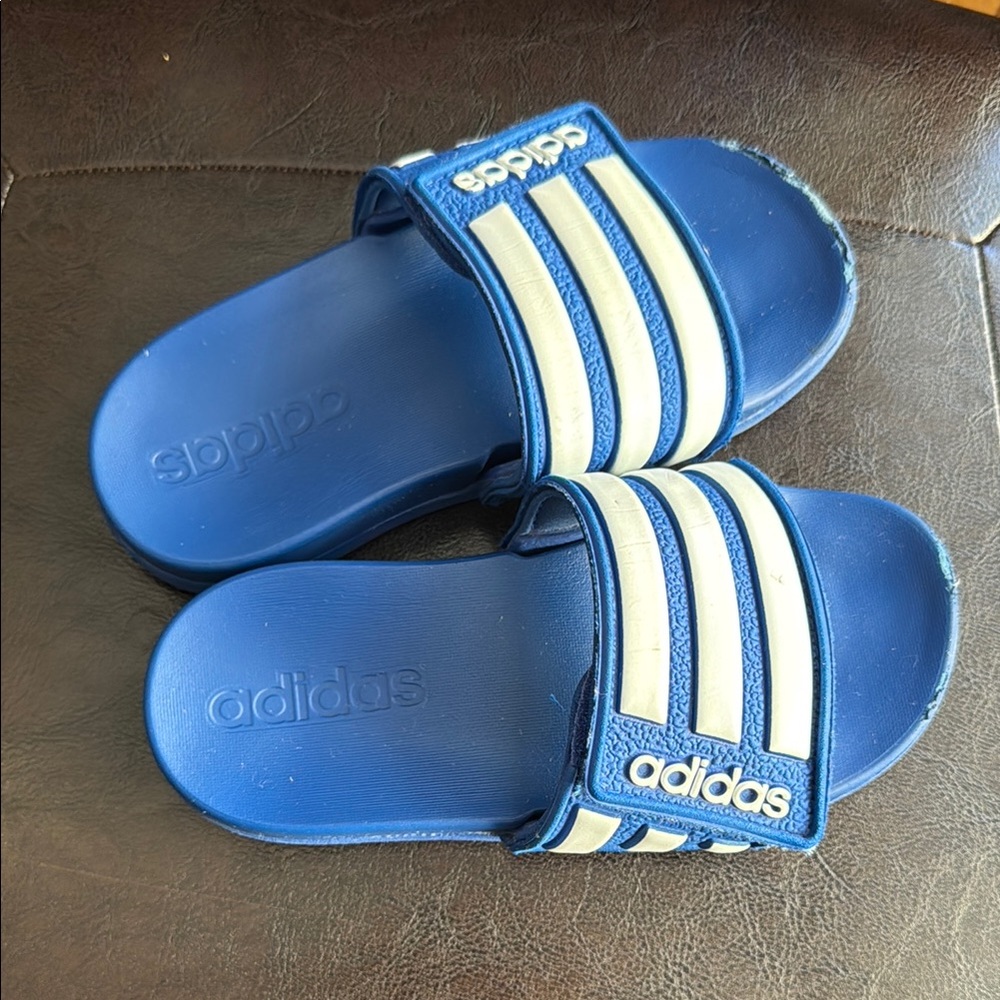 Adidas Adilette Comfort Adjustable Slides Royal
Blue